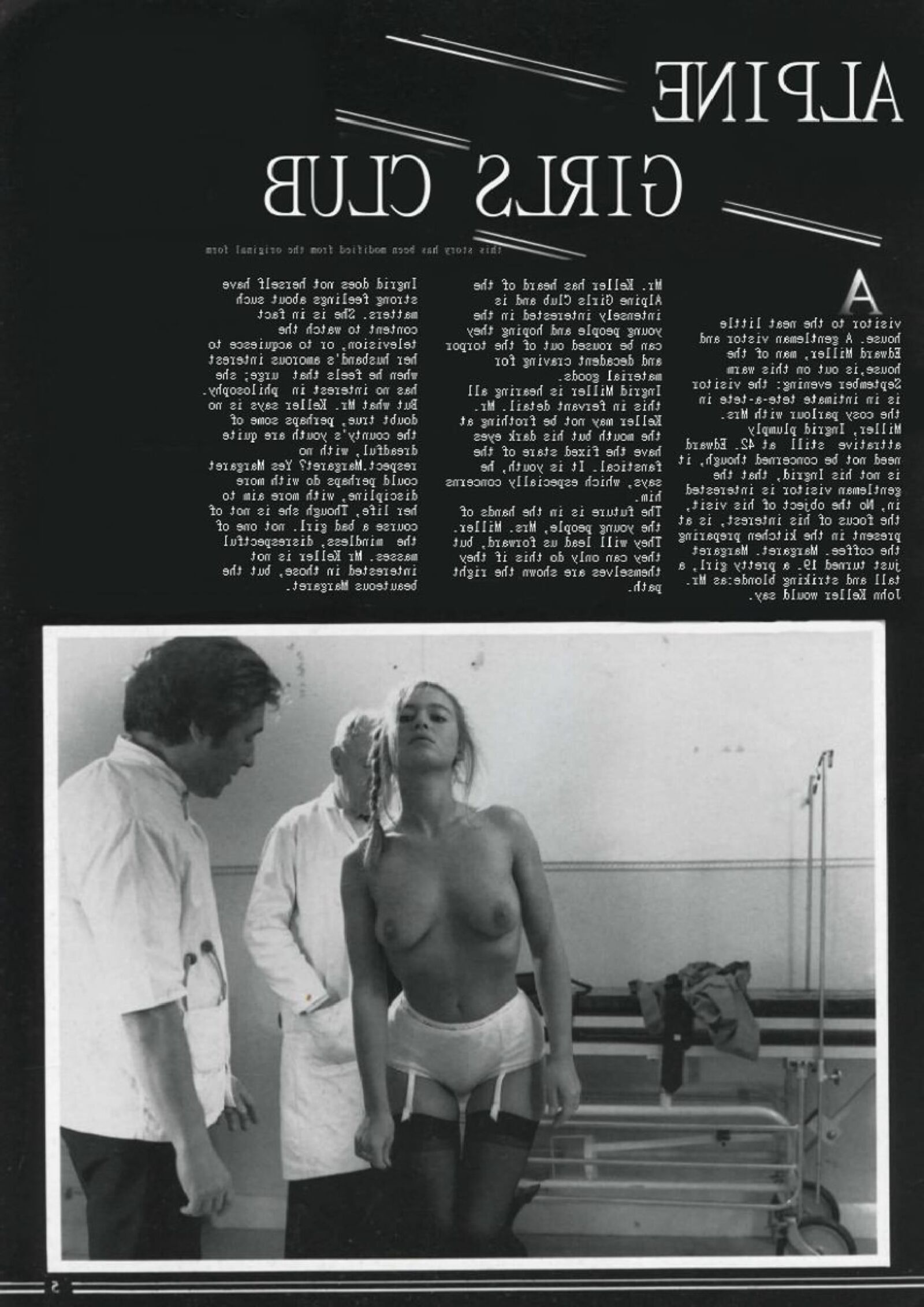 Retro Spanking Uniform Girls issue (complete)