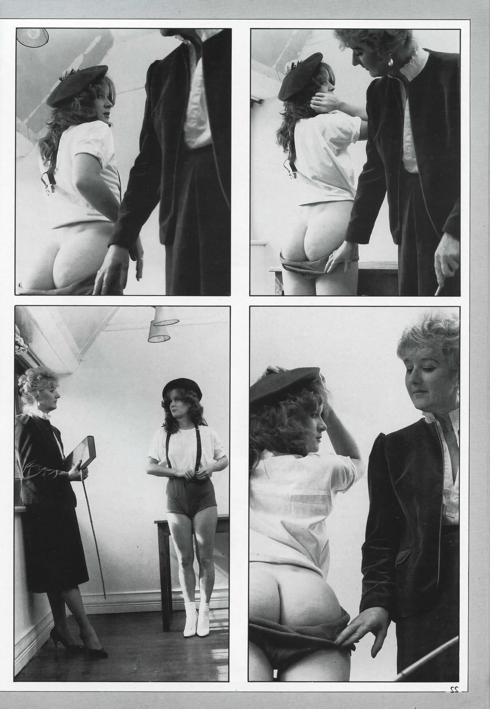 Retro Spanking Uniform Girls issue (complete)