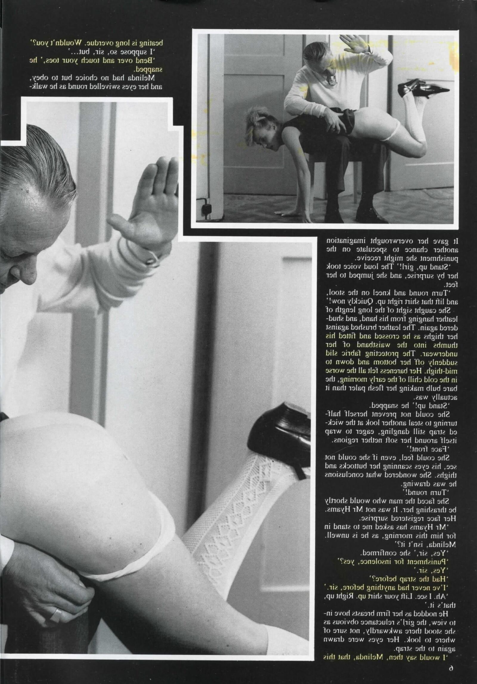 Retro Spanking Uniform Girls issue (complete)
