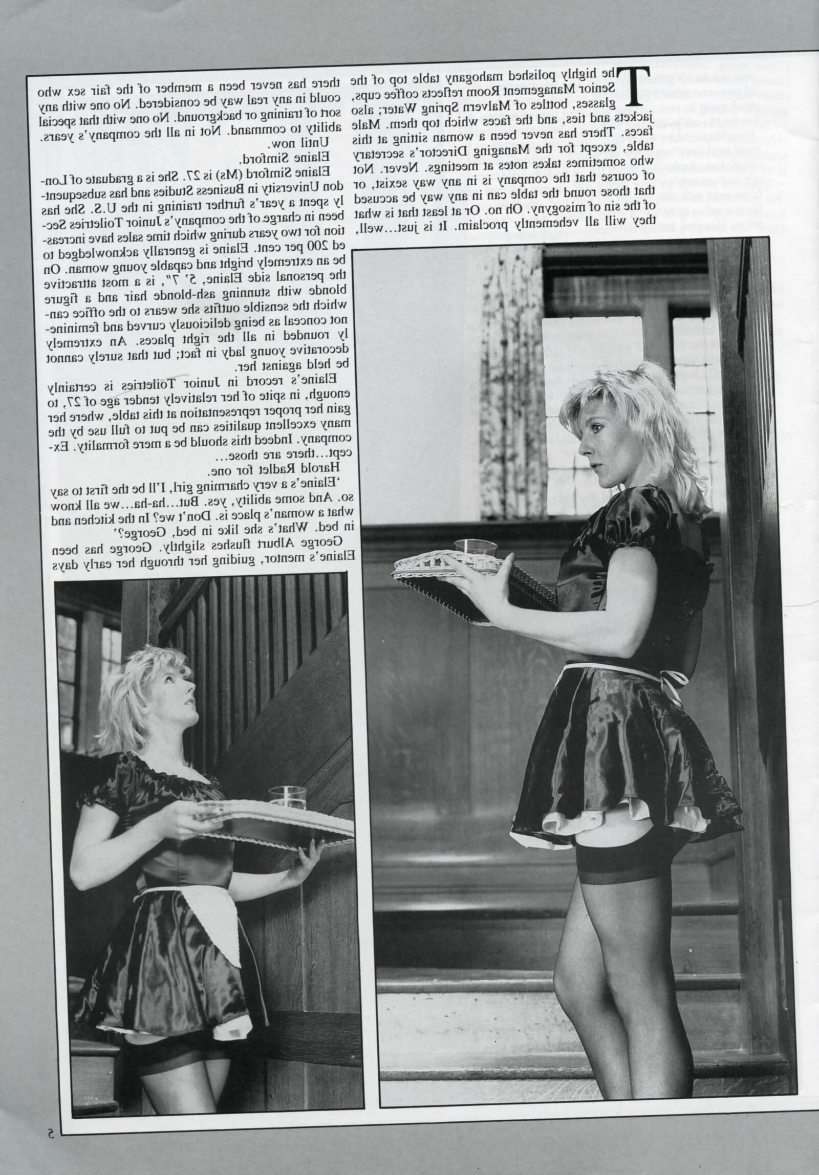 Retro Spanking Uniform Girls issue (complete)