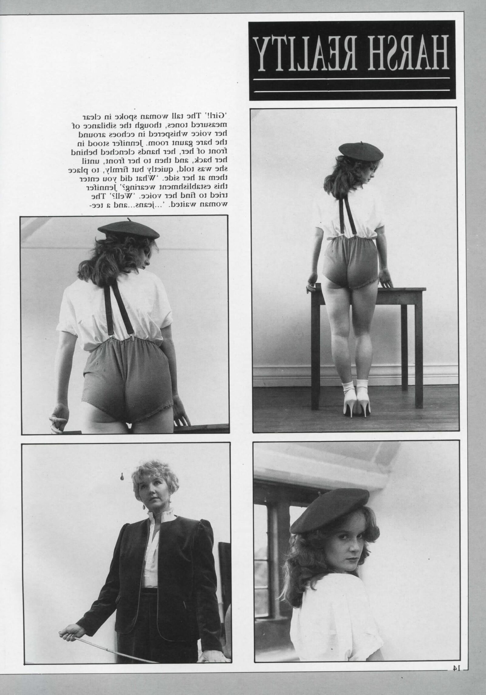 Retro Spanking Uniform Girls issue (complete)