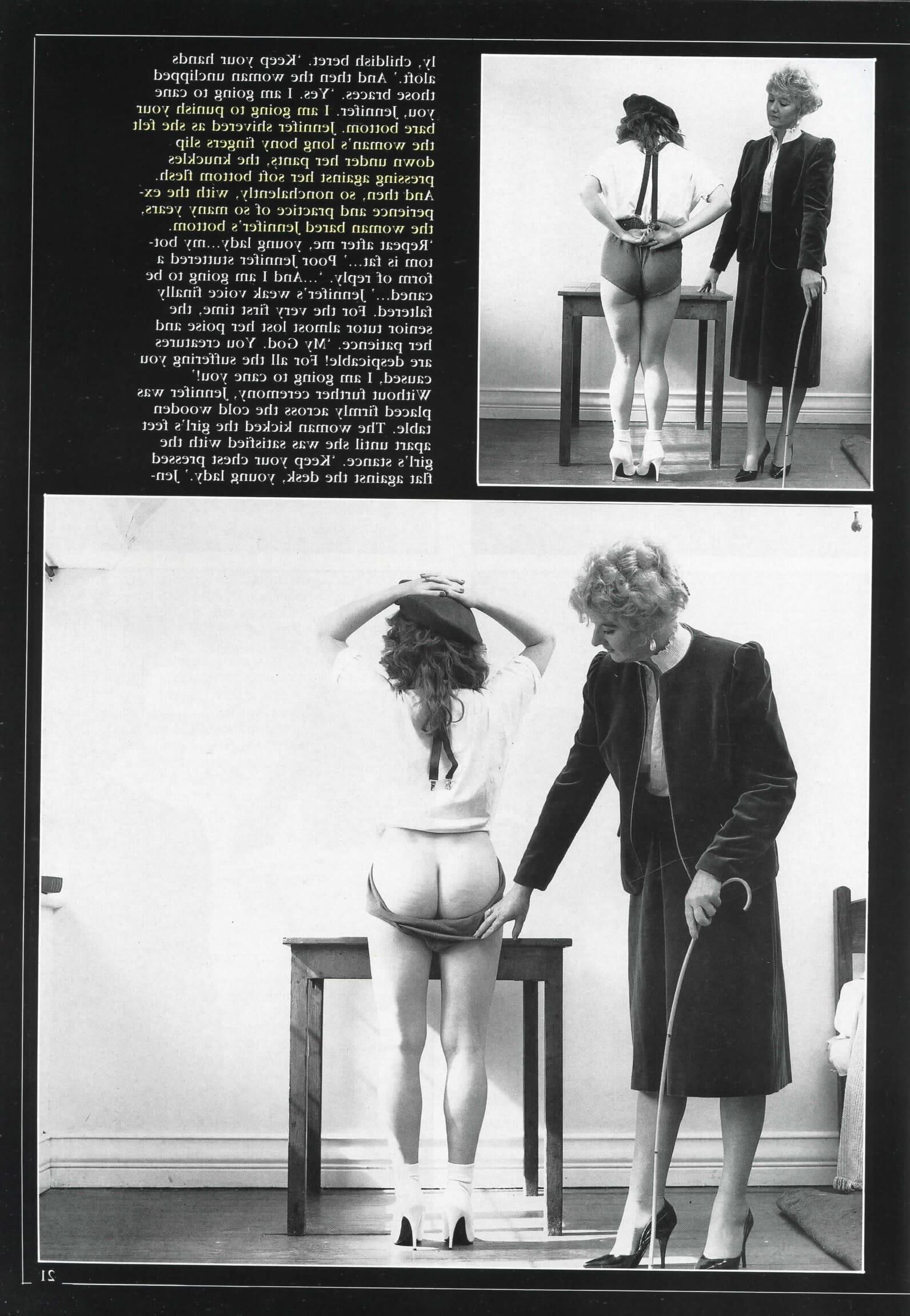 Retro Spanking Uniform Girls issue (complete)