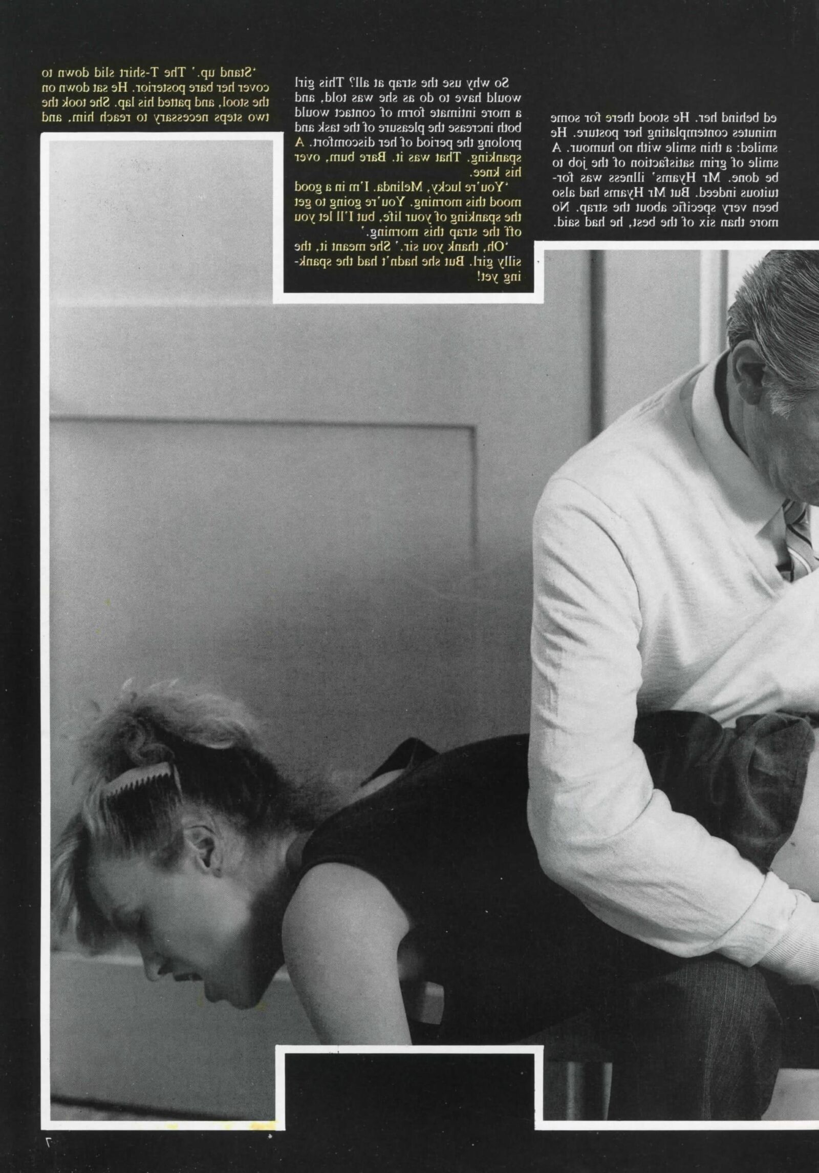 Retro Spanking Uniform Girls issue (complete)