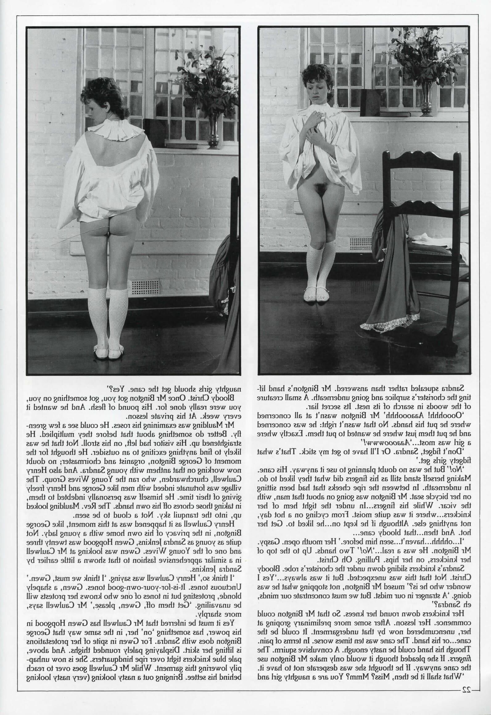 Retro Spanking Uniform Girls issue (complete)