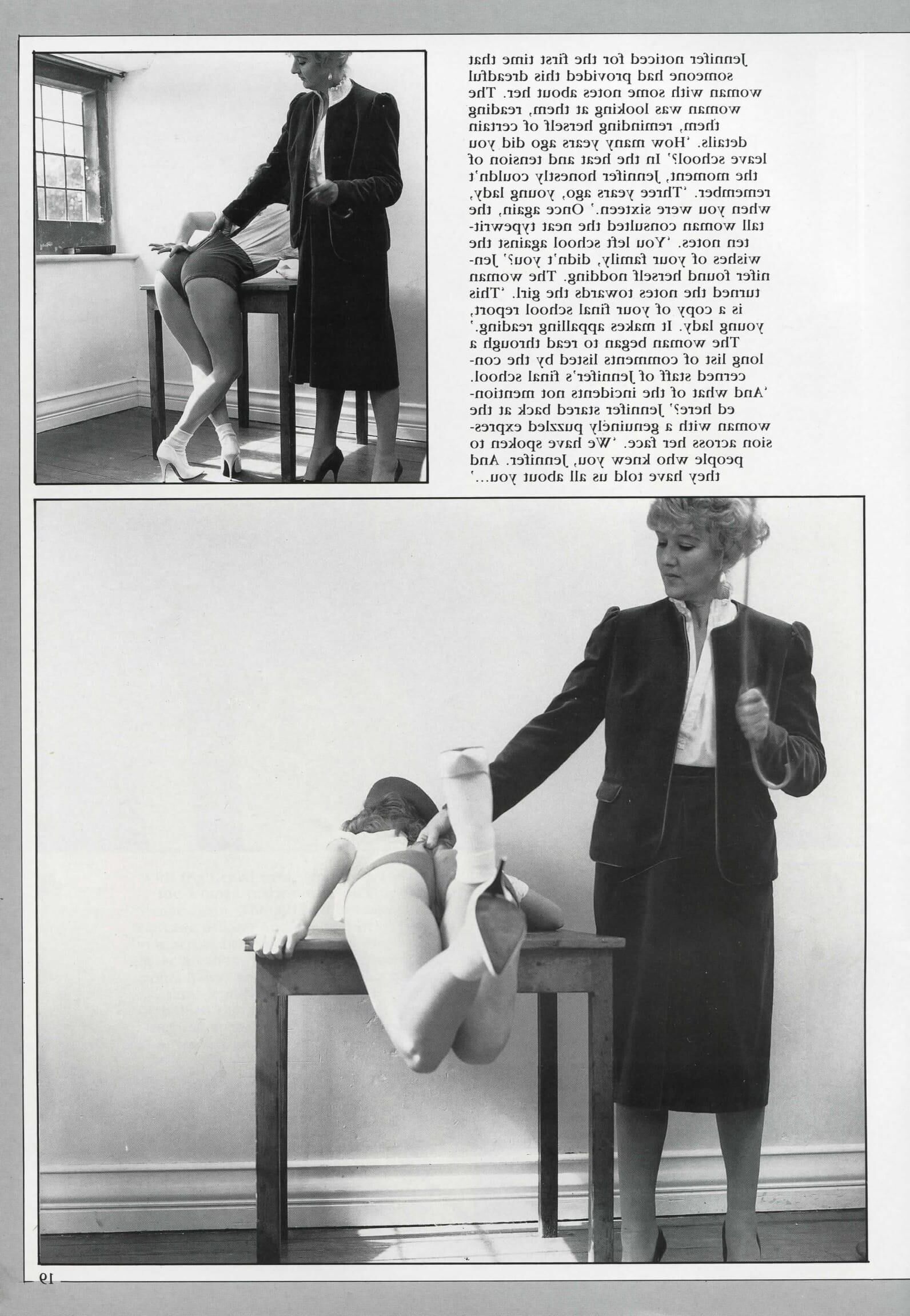 Retro Spanking Uniform Girls issue (complete)