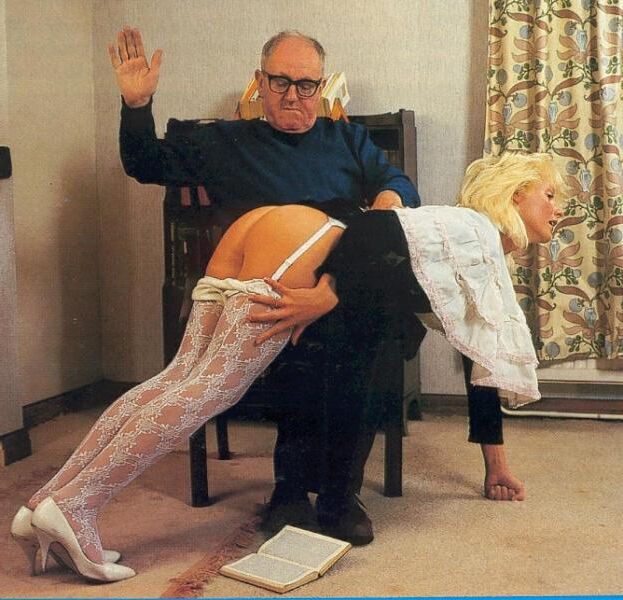 Retro Spanking Blushes picture set Wednesday
