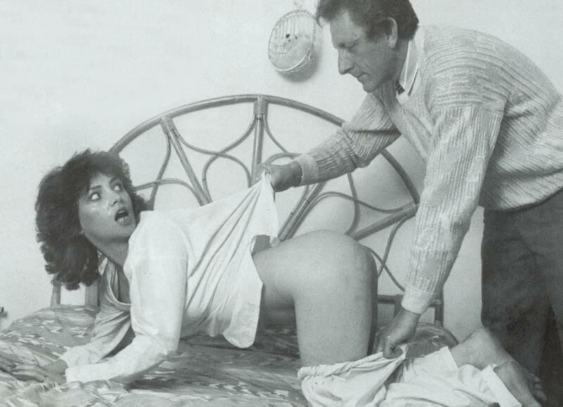 Retro Spanking from Janus PJ spank on bed