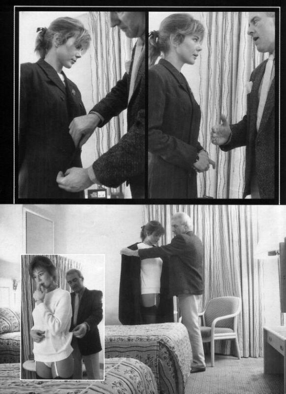 Retro Spanking from Janus Nicola Redway in hotel room
