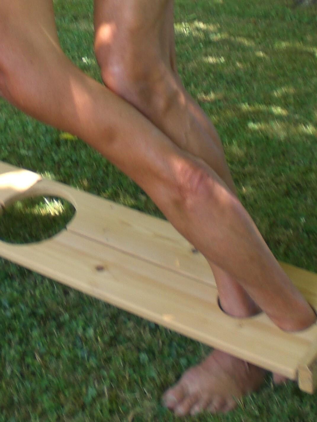 slave outdoor in pillory