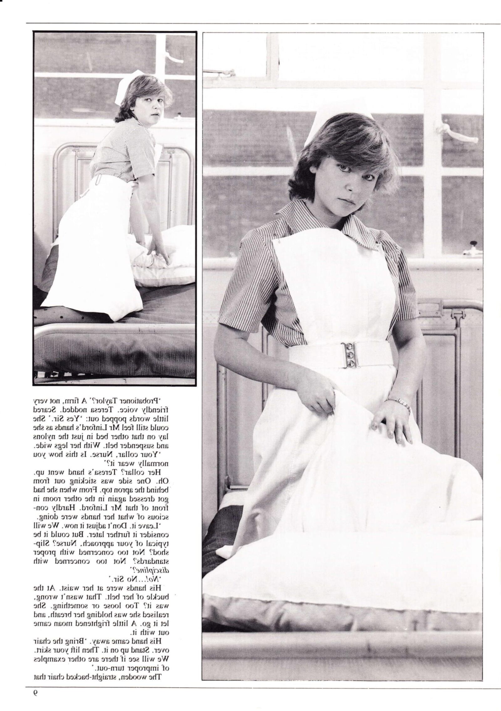 Retro Spanking Uniform Girls issue (complete)