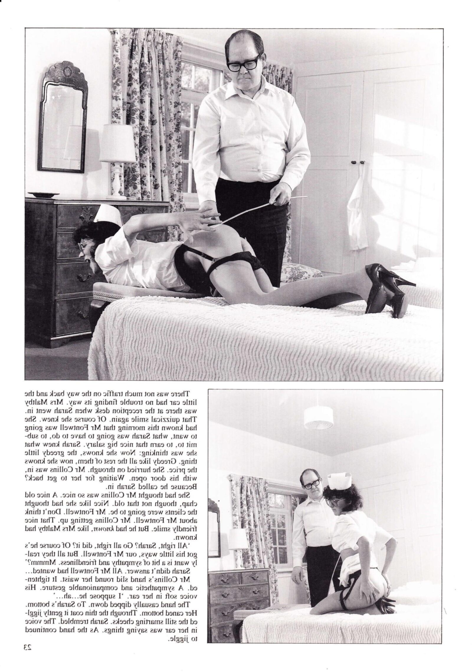Retro Spanking Uniform Girls issue (complete)