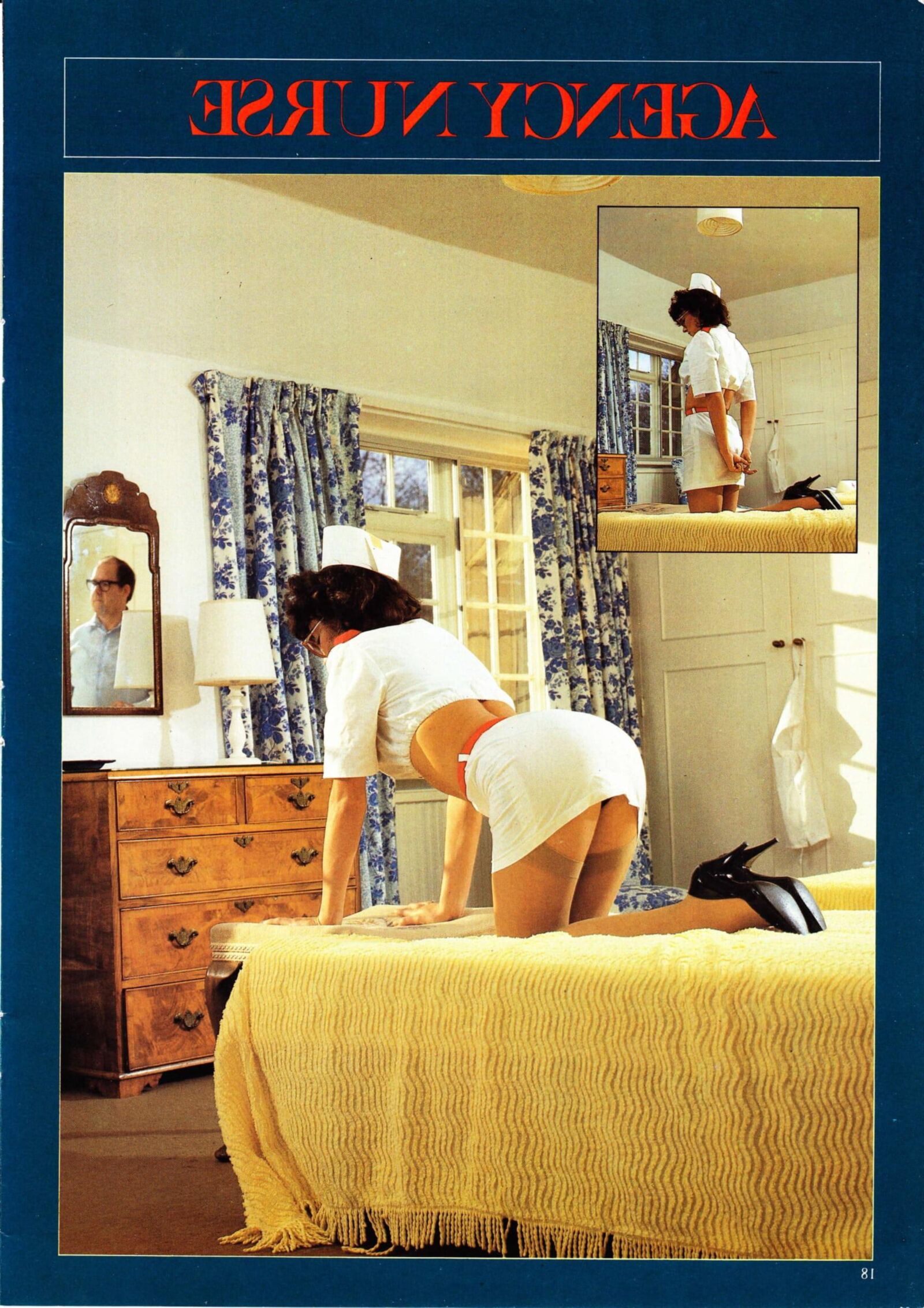 Retro Spanking Uniform Girls issue (complete)