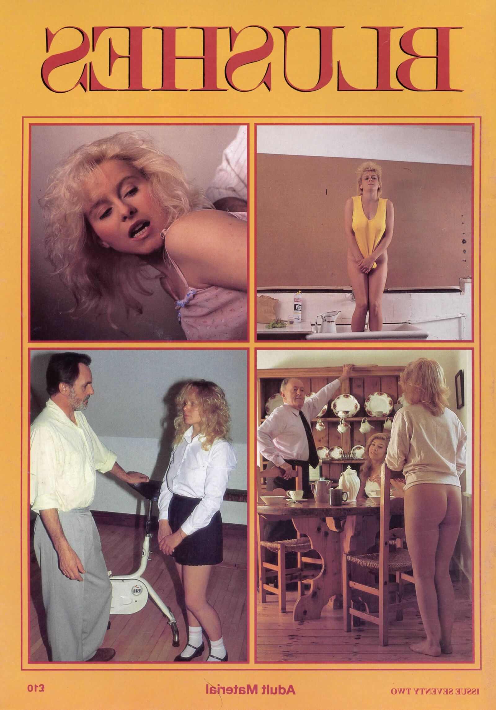 Retro Spanking Blushes issue complete