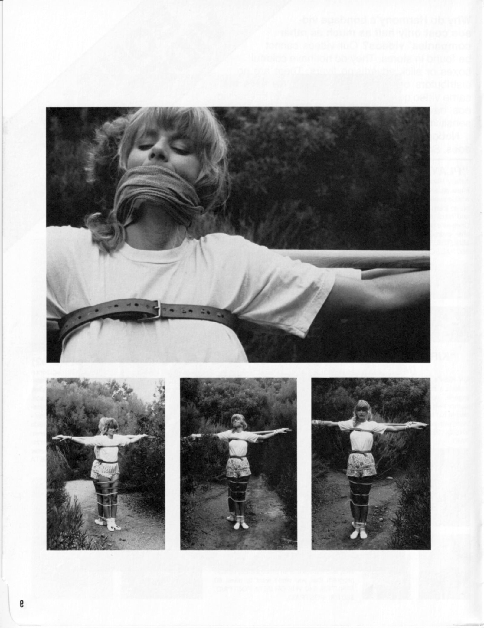 Vintage bondage mag Simone Devon's Favorite Bondage Models 