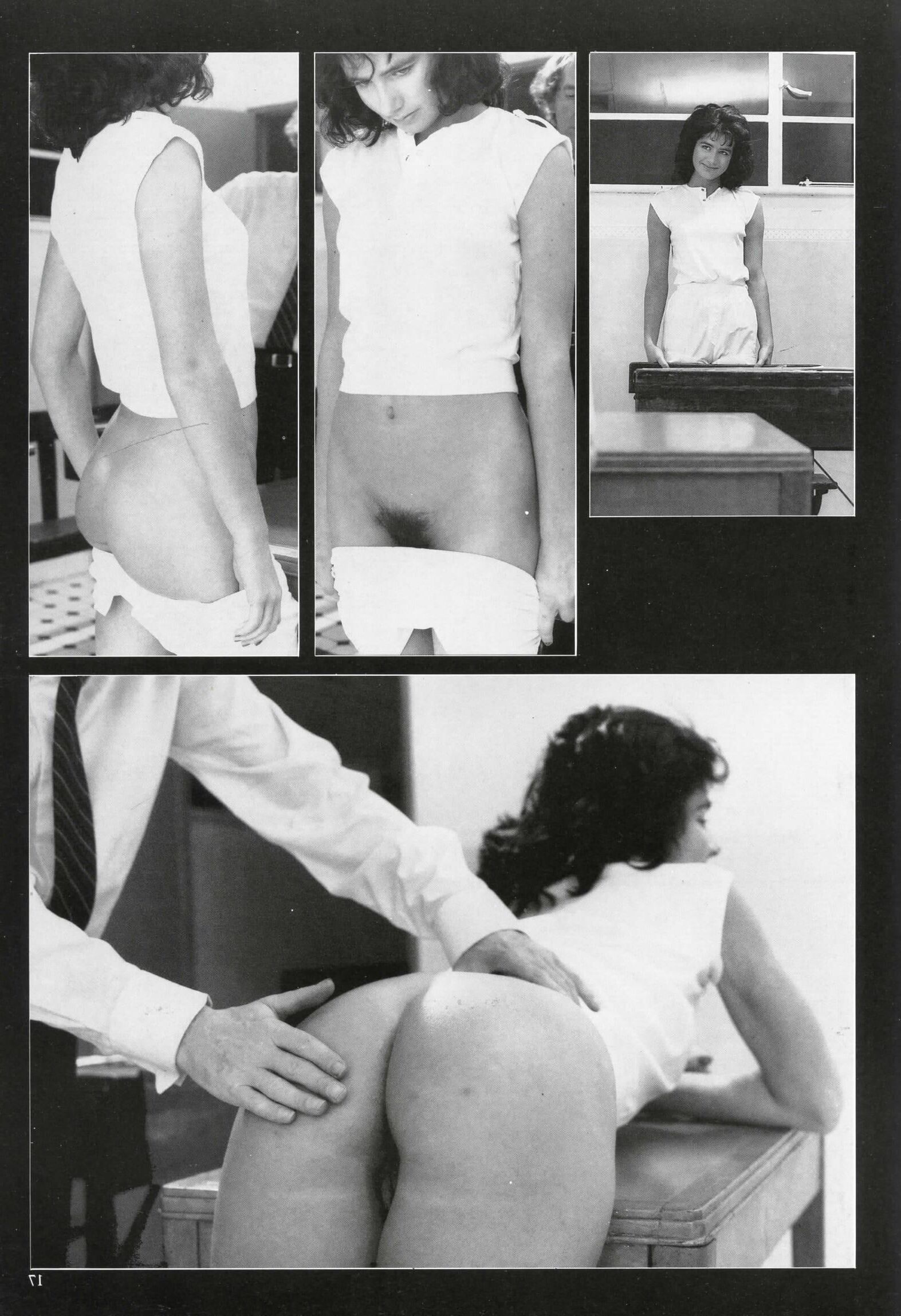 Retro Spanking Uniform Girls issue (complete)