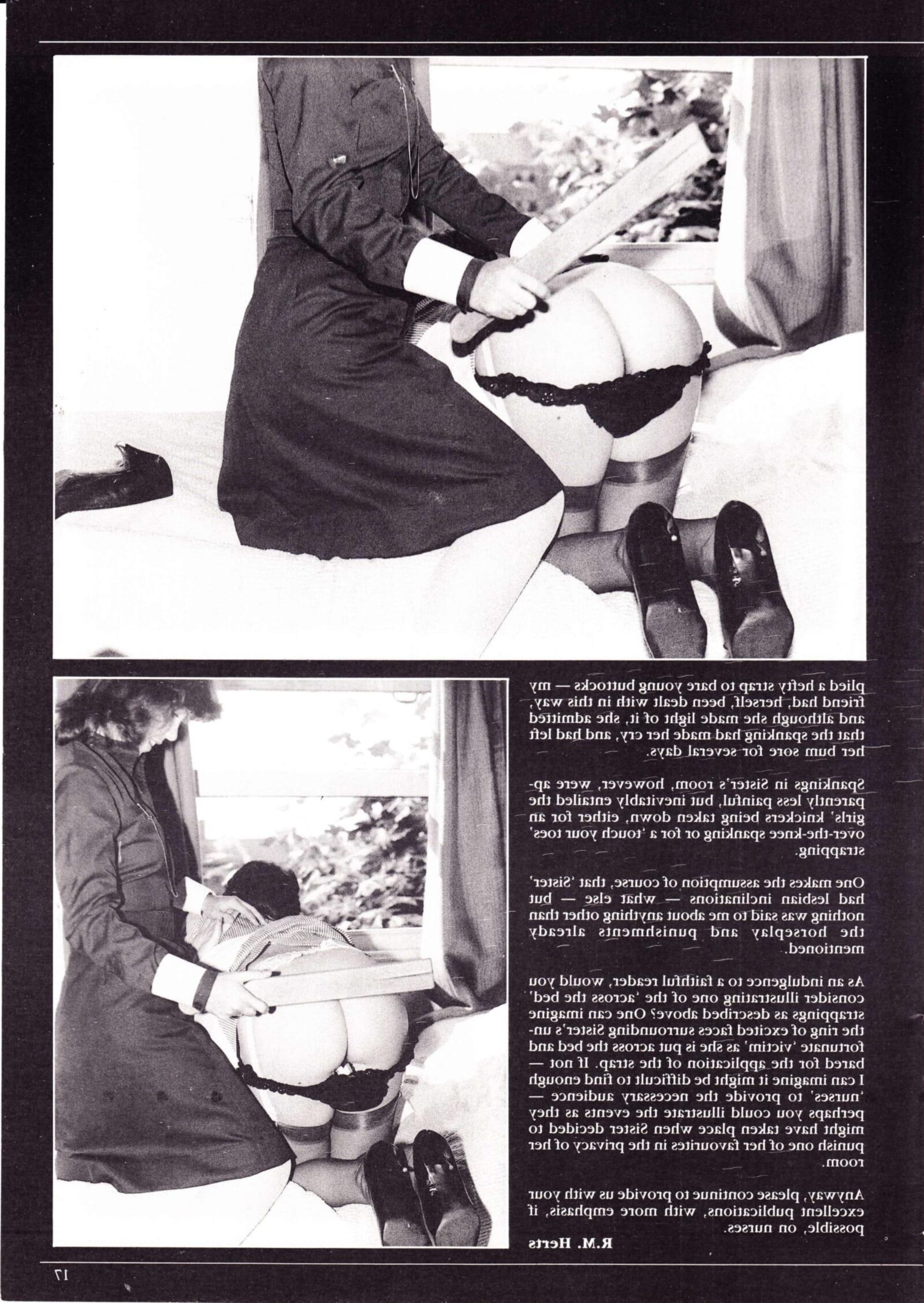 Retro Spanking Uniform Girls issue (complete)
