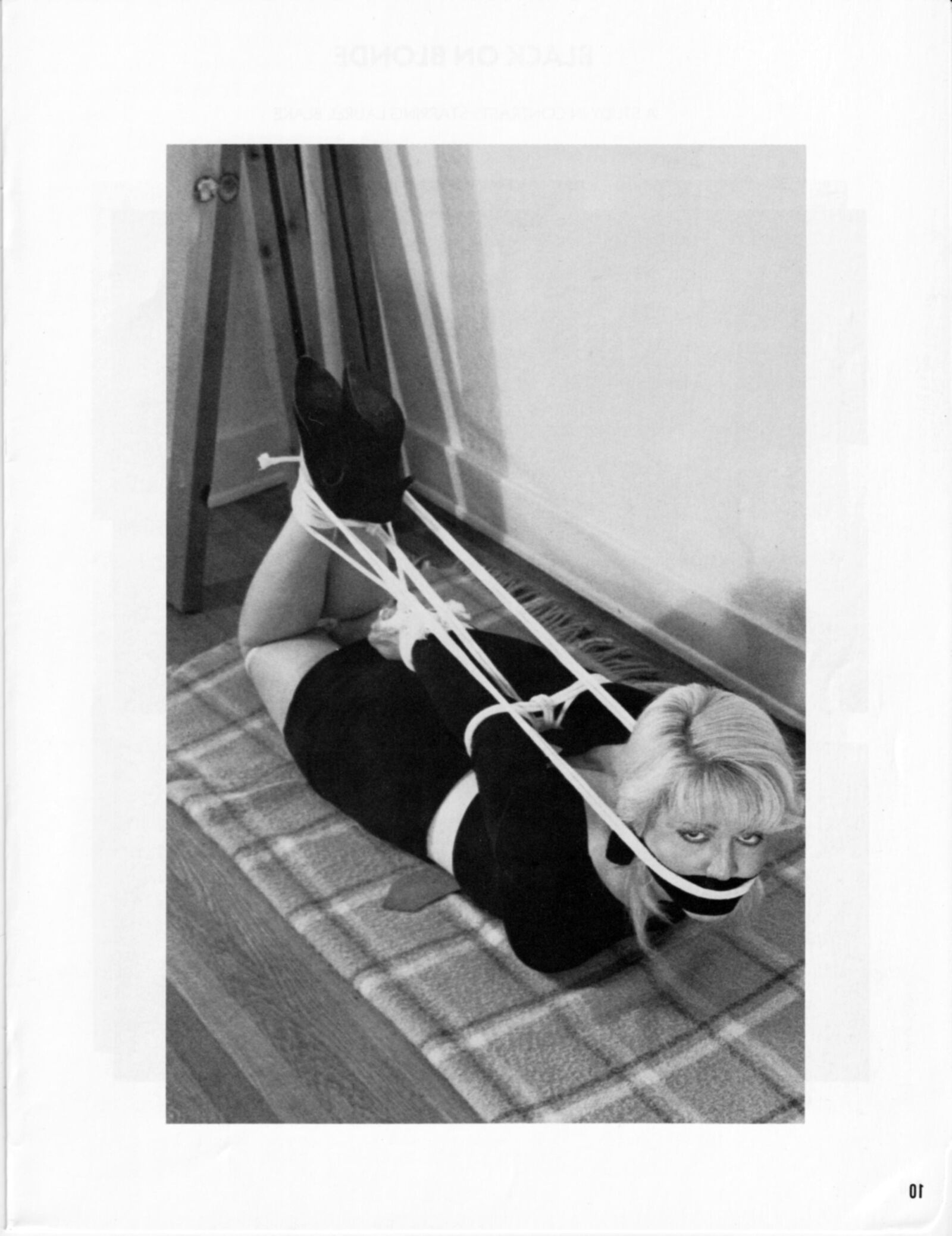 Vintage bondage mag Simone Devon's Favorite Bondage Models 