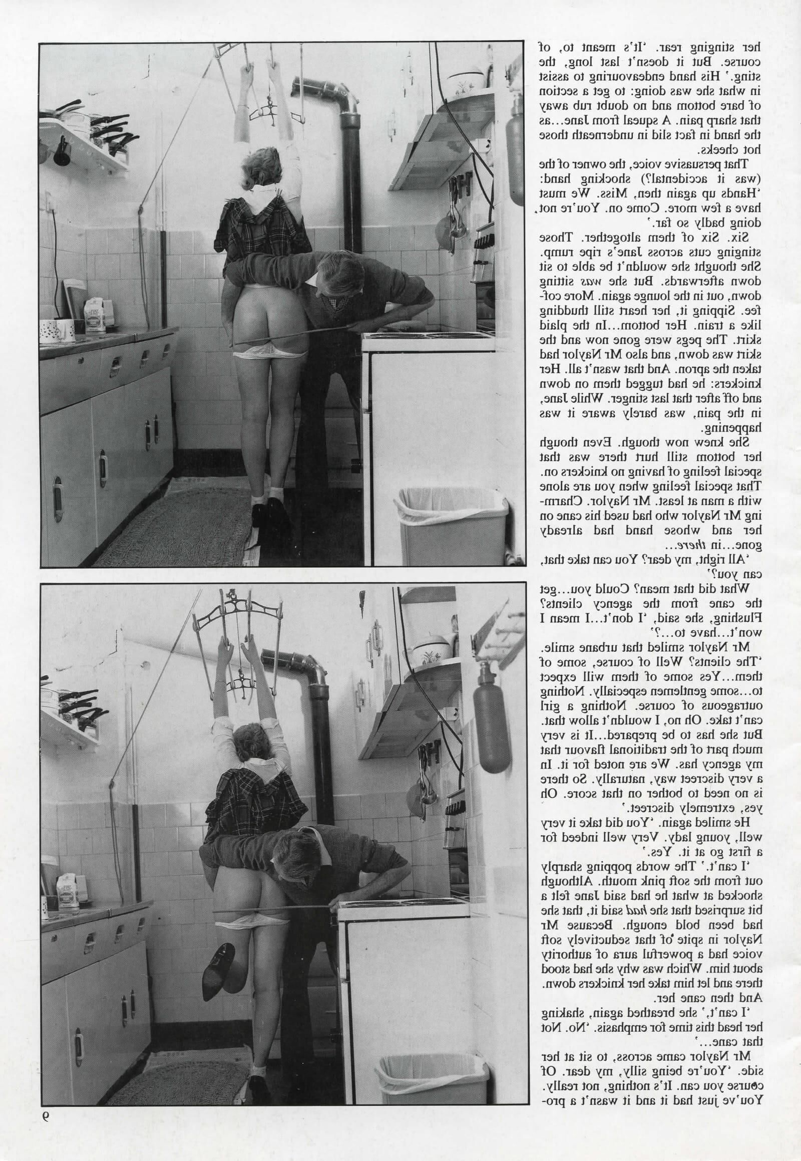 Retro Spanking Uniform Girls issue (complete)