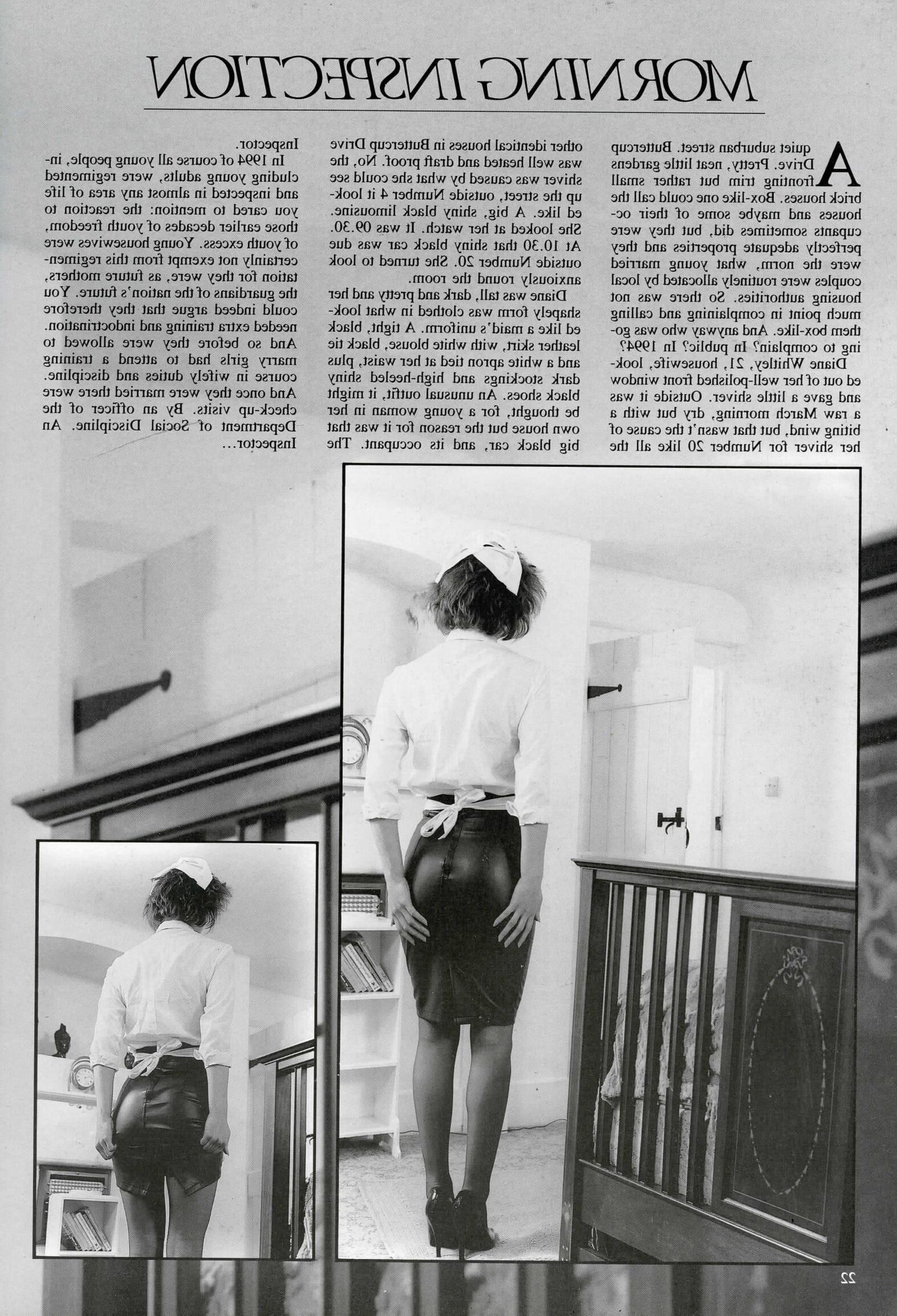 Retro Spanking Uniform Girls issue (complete)
