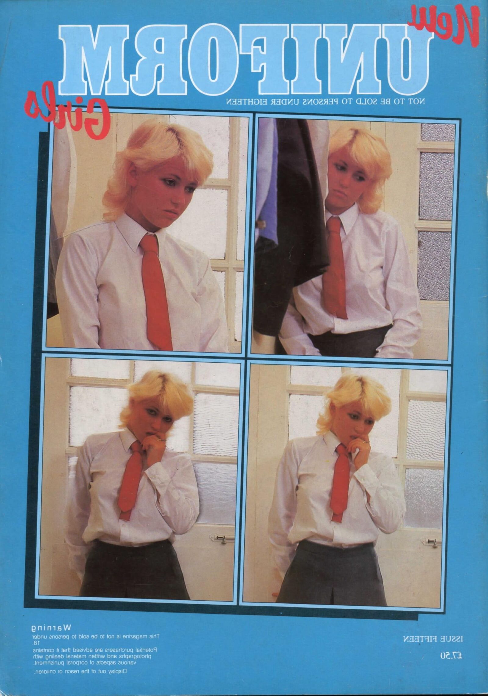 Retro Spanking Uniform Girls issue (complete)