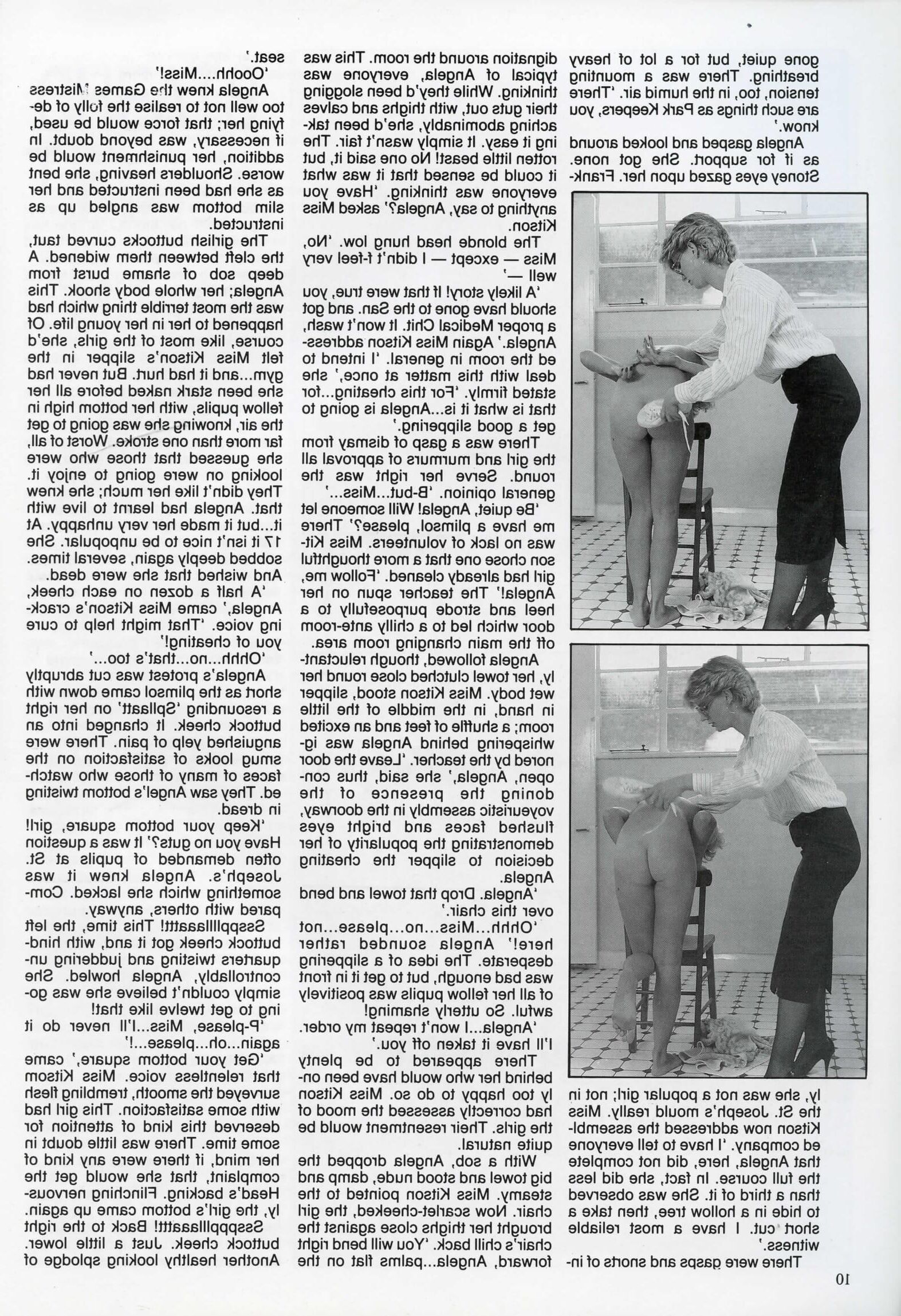 Retro Spanking Uniform Girls issue (complete)