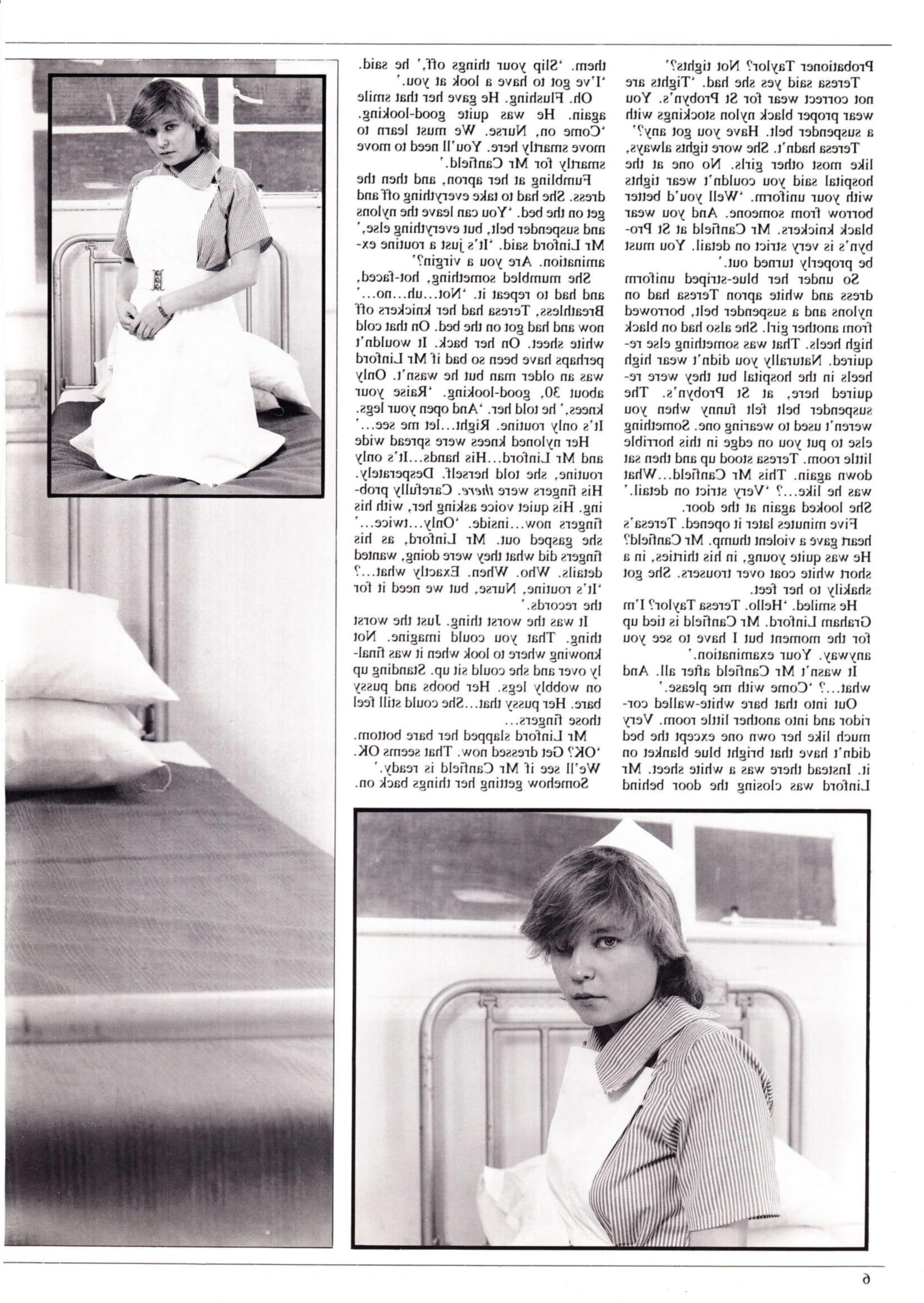 Retro Spanking Uniform Girls issue (complete)