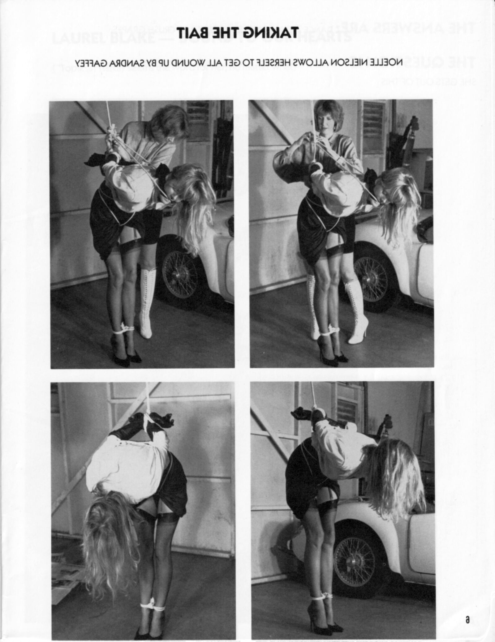 Vintage bondage mag Simone Devon's Favorite Bondage Models 
