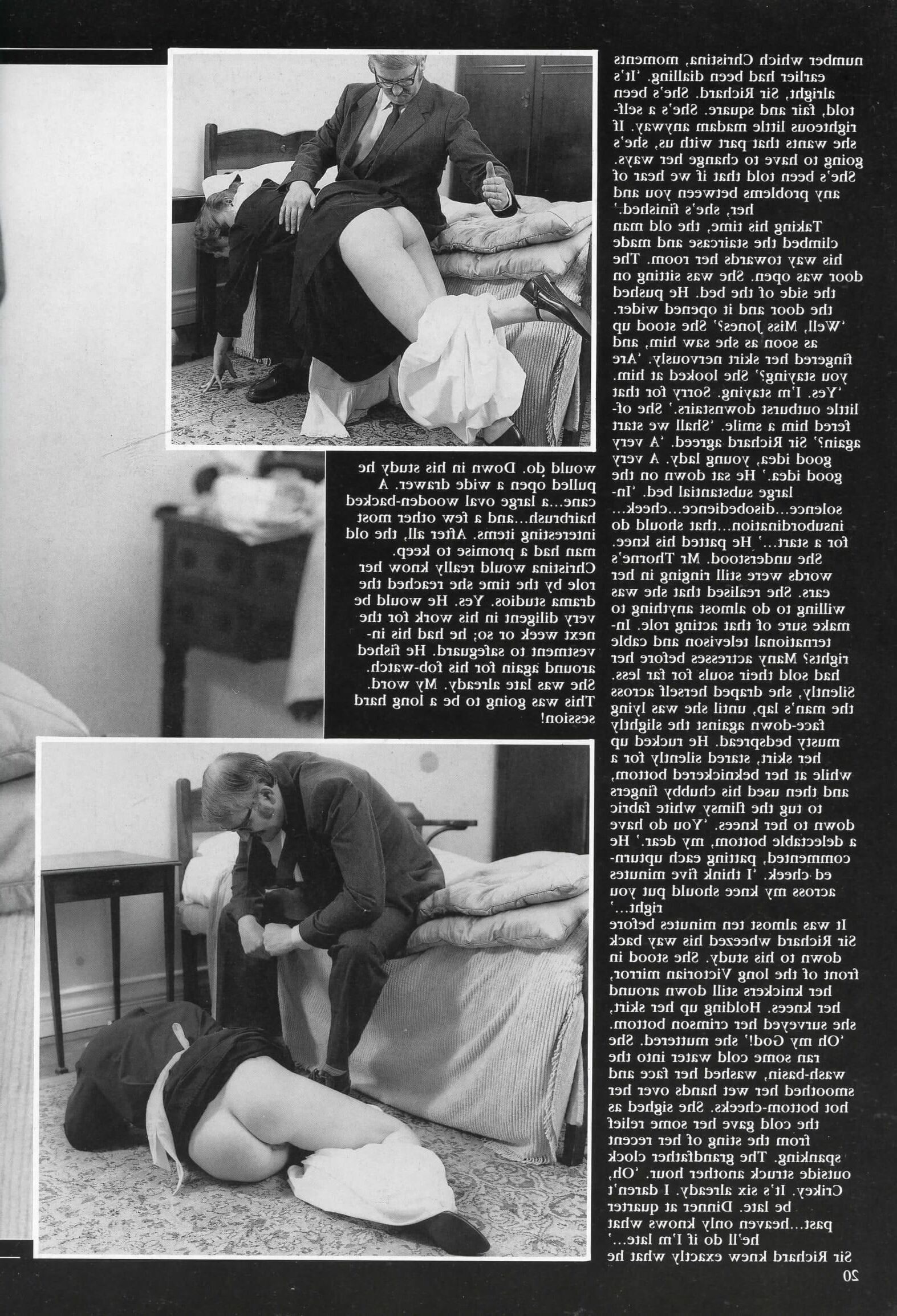 Retro Spanking Uniform Girls issue (complete)