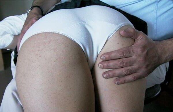 Spank and Shame blonde haired mature two men music lesson
