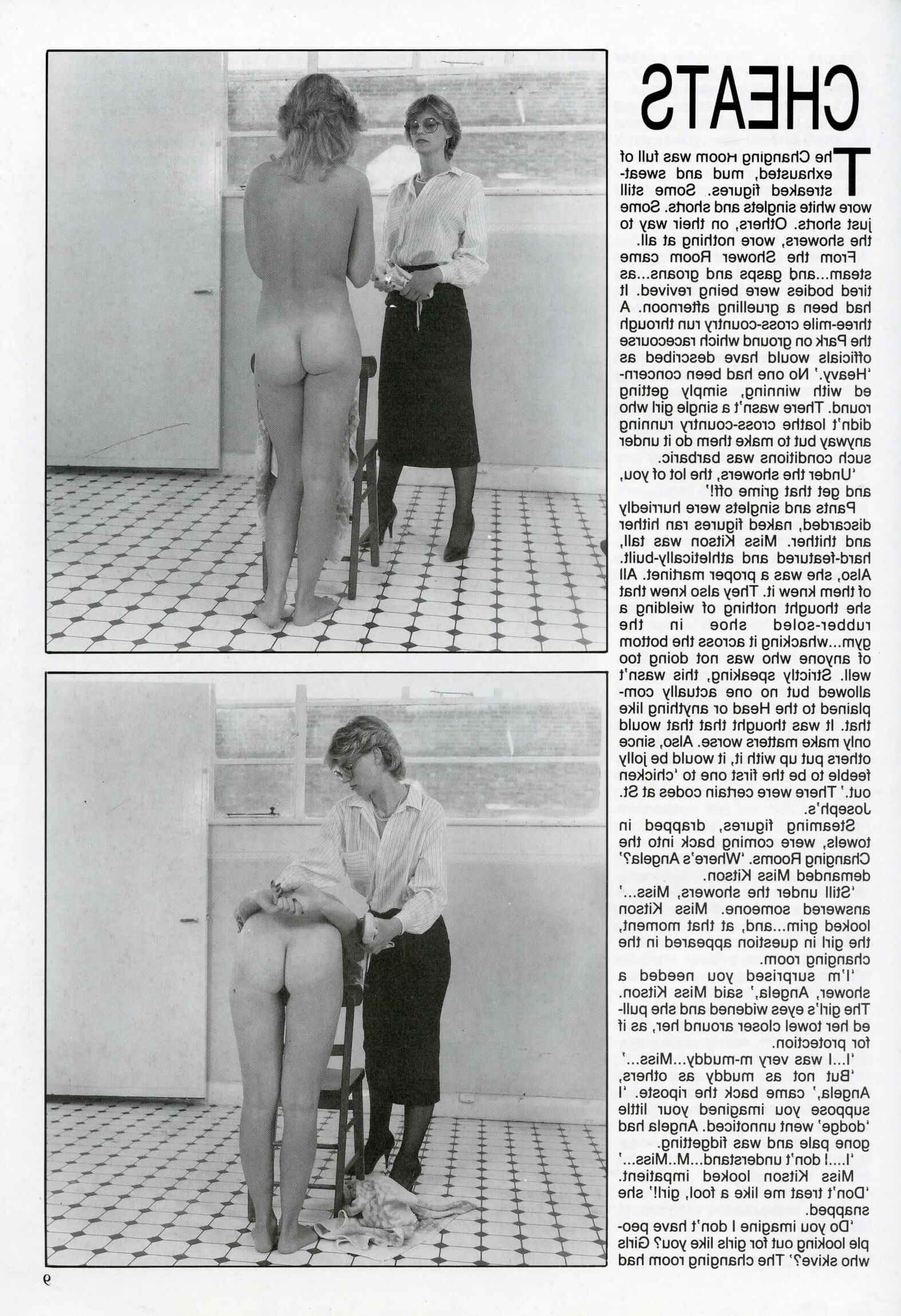 Retro Spanking Uniform Girls issue (complete)