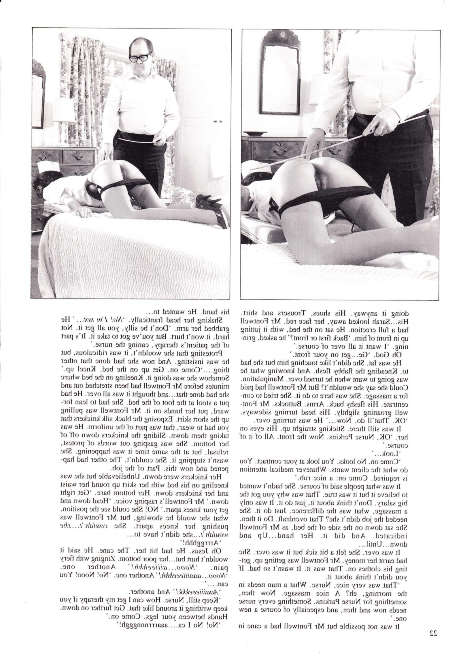 Retro Spanking Uniform Girls issue (complete)