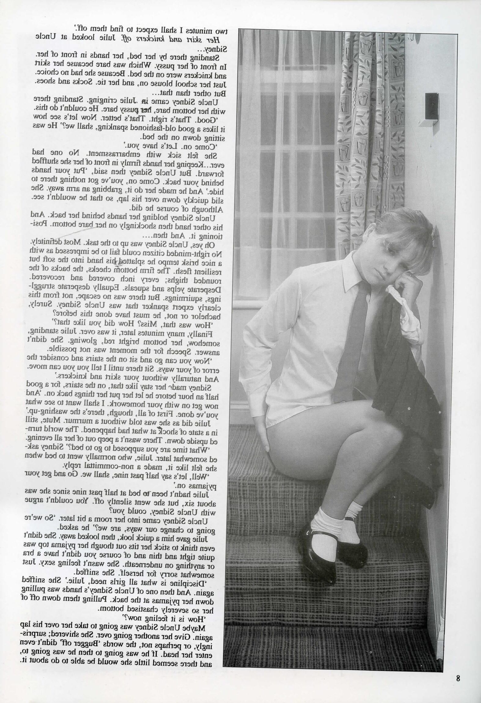 Retro Spanking Uniform Girls issue (complete)