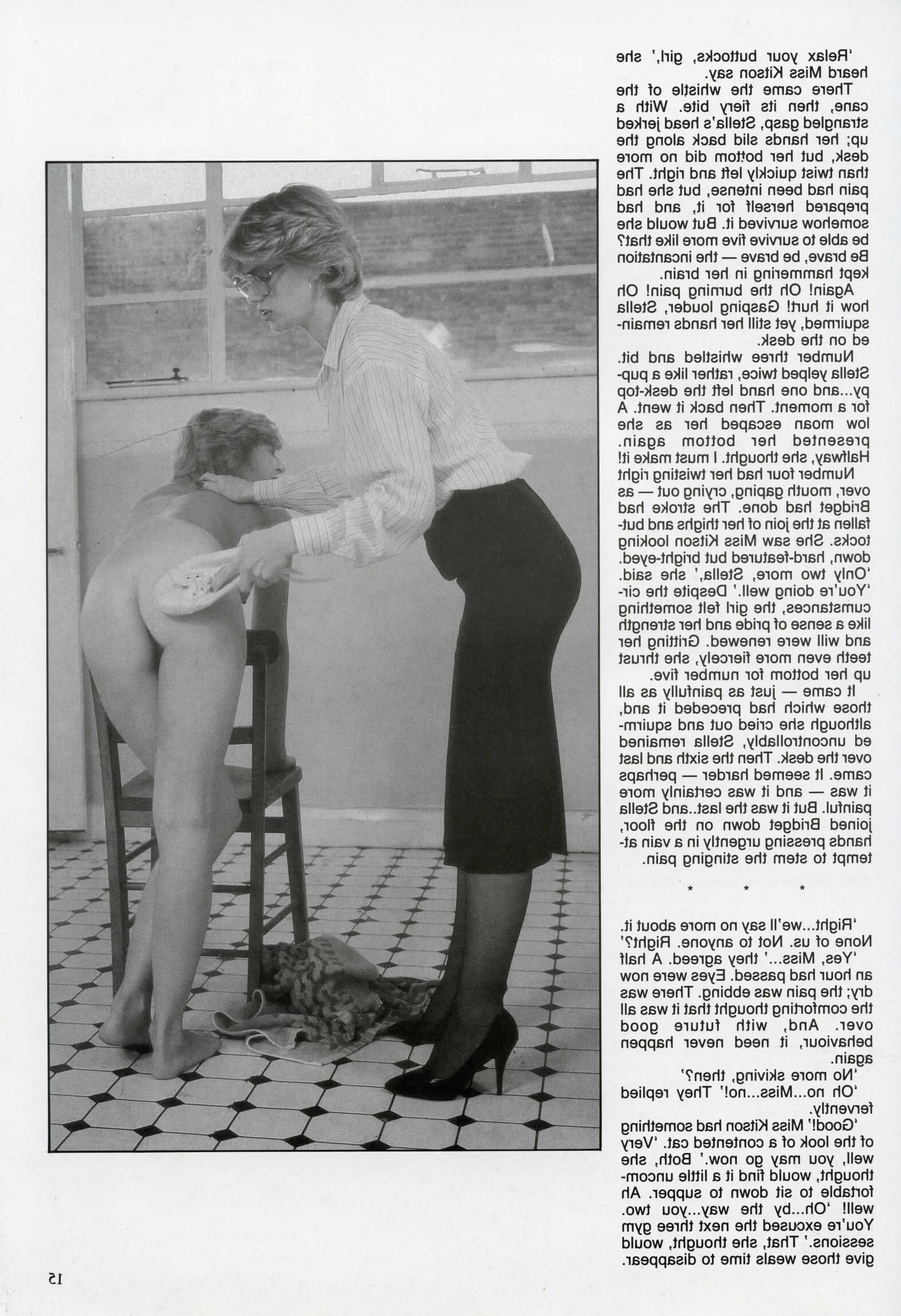 Retro Spanking Uniform Girls issue (complete)