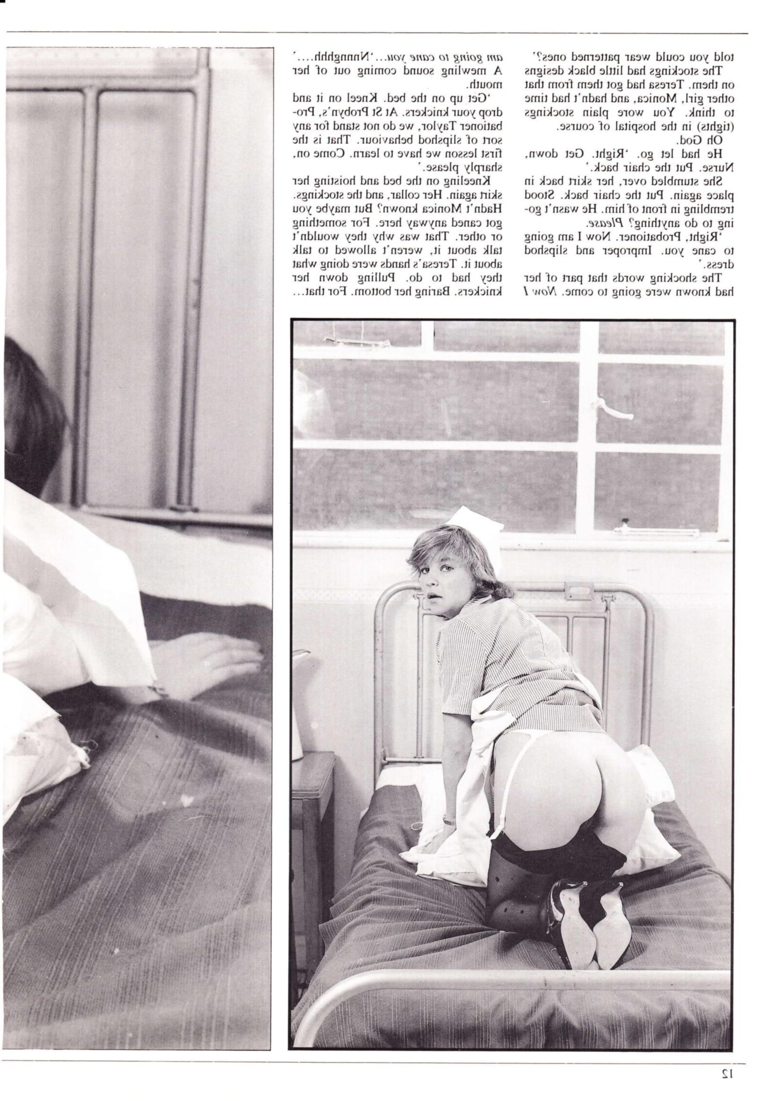 Retro Spanking Uniform Girls issue (complete)