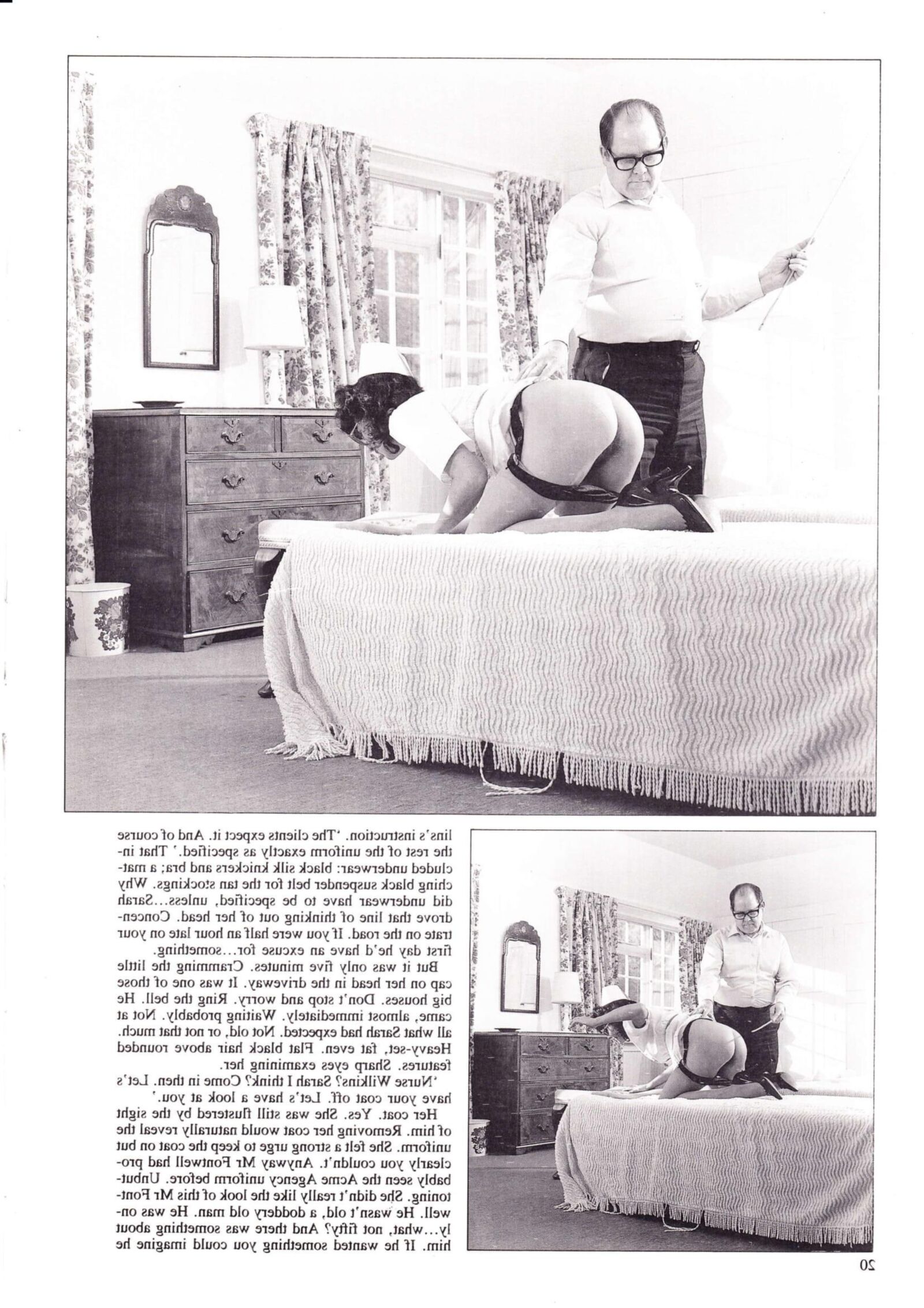 Retro Spanking Uniform Girls issue (complete)