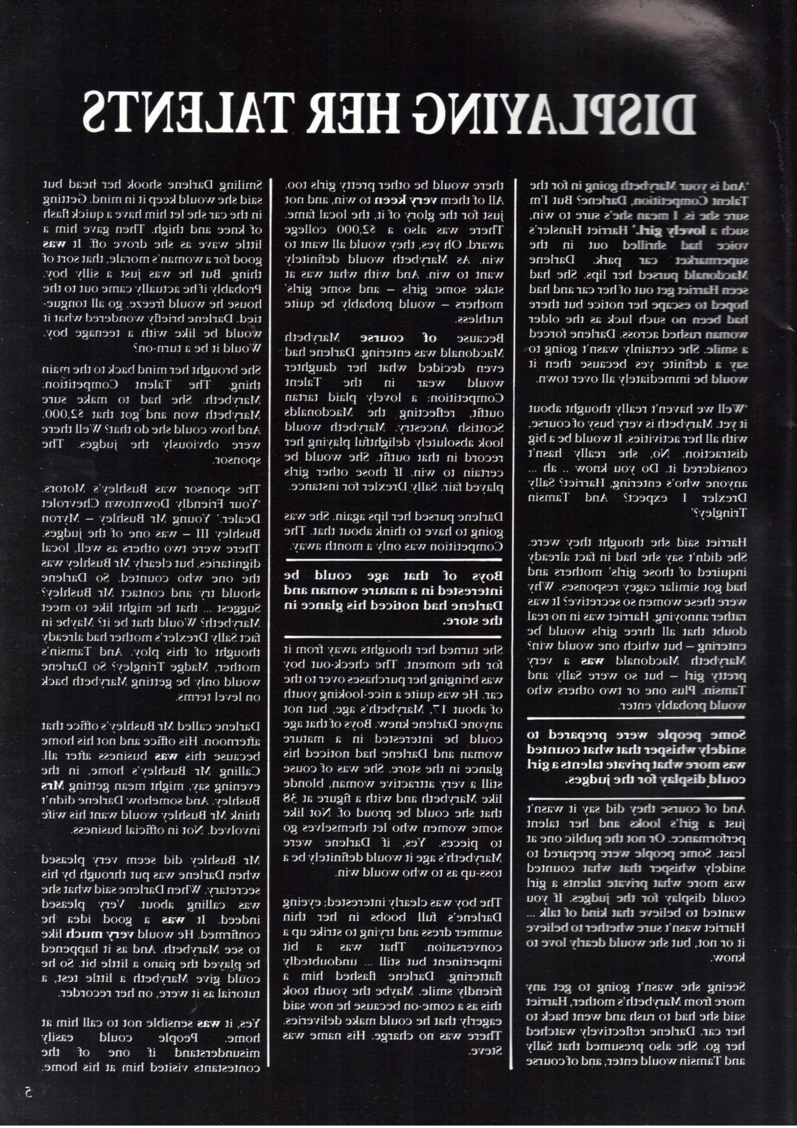 Retro Spanking Blushes issue complete