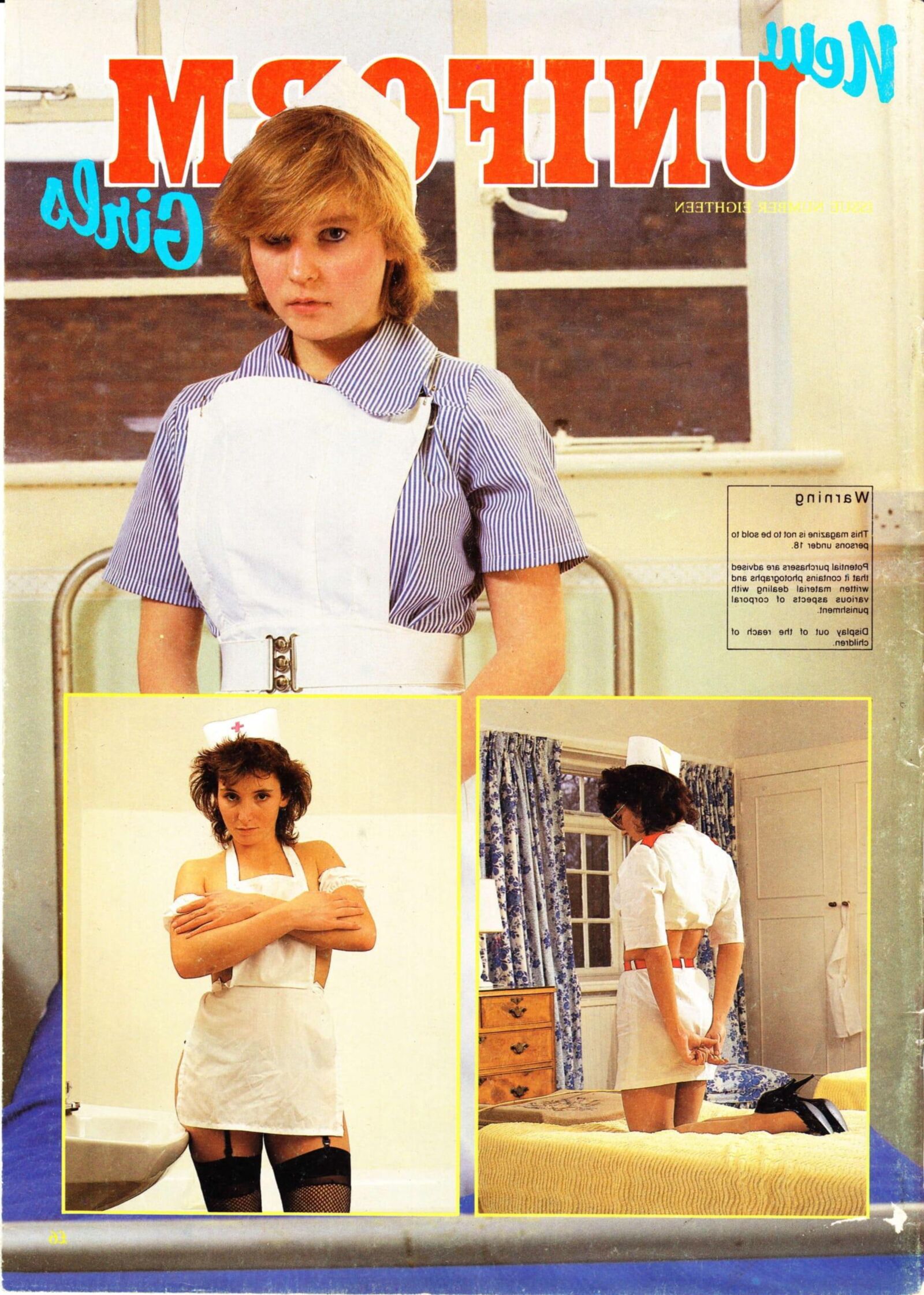 Retro Spanking Uniform Girls issue (complete)
