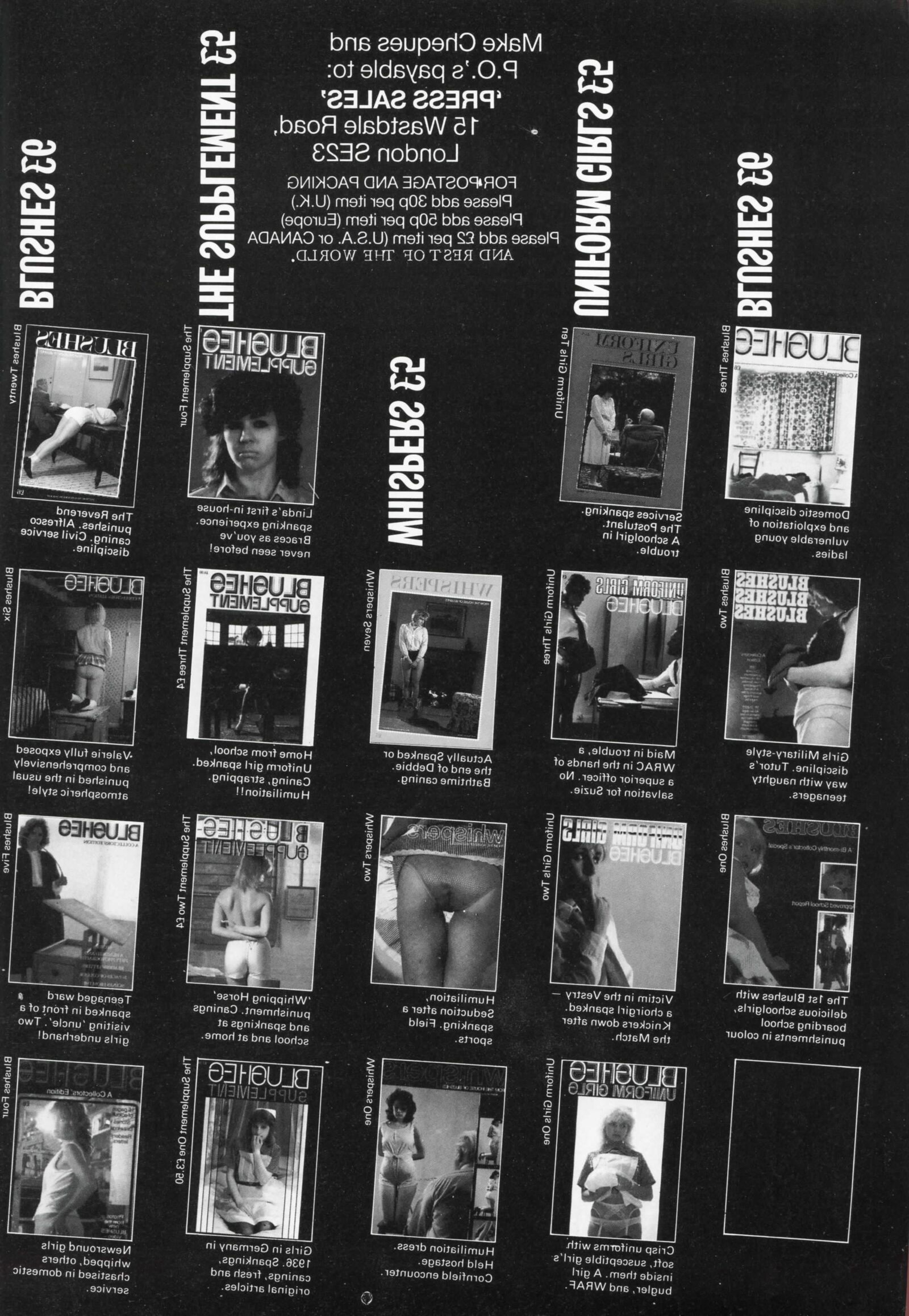 Retro Spanking Blushes issue complete