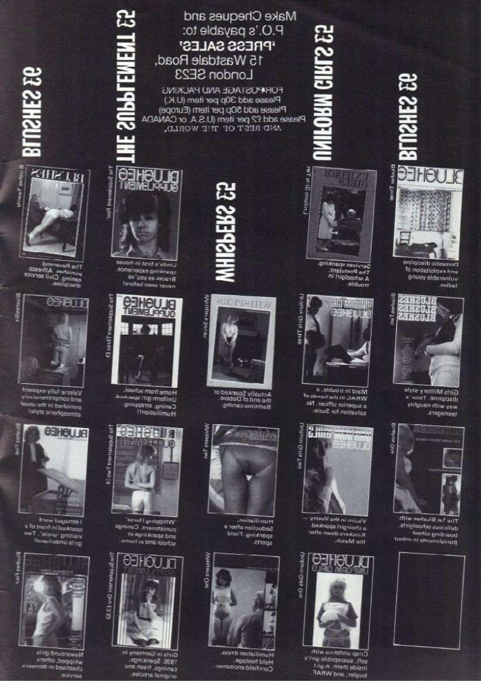 Retro Spanking Blushes issue complete