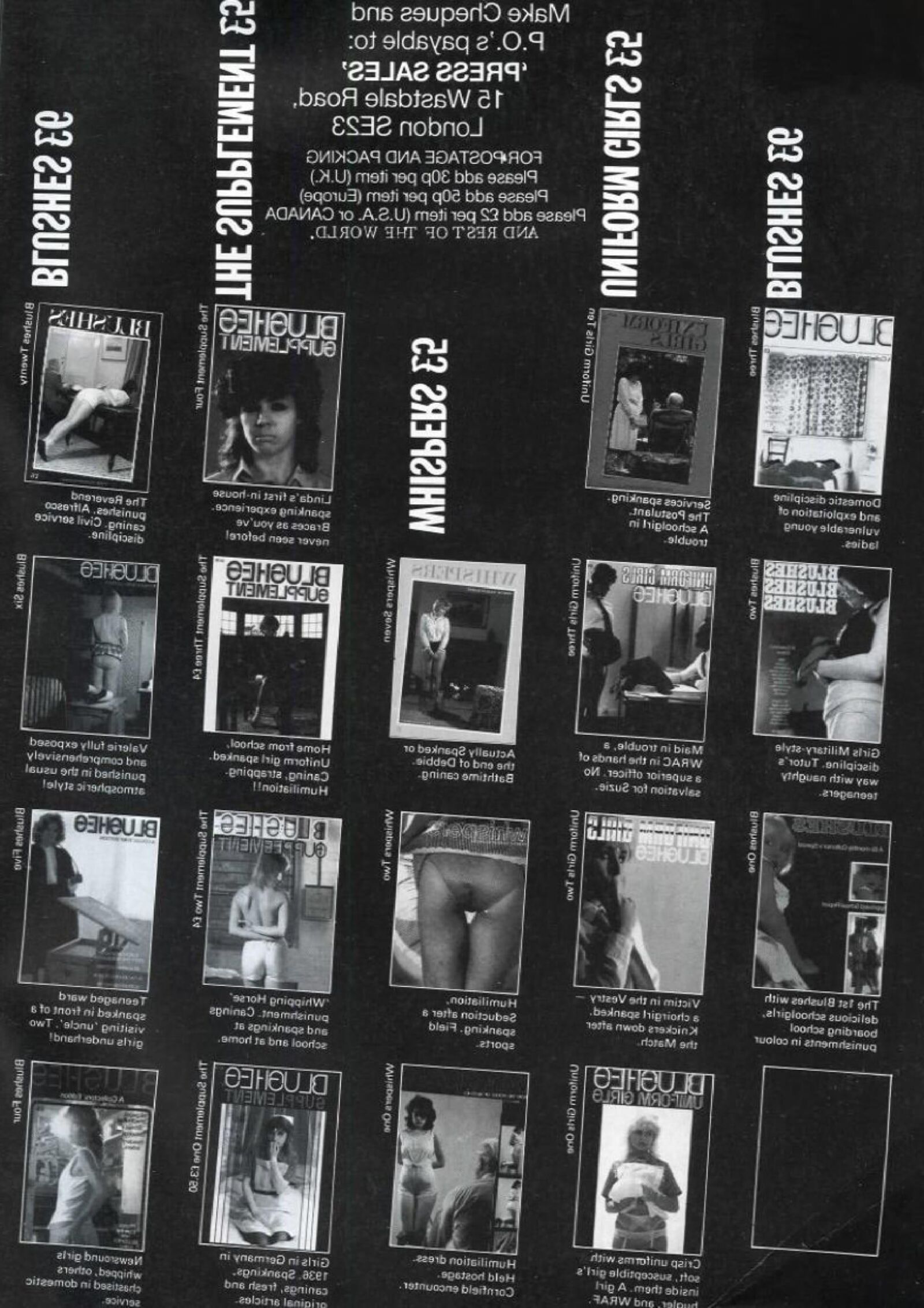 Retro Spanking Blushes issue complete