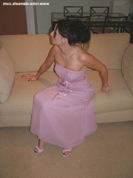 Casey Bound in Dress
