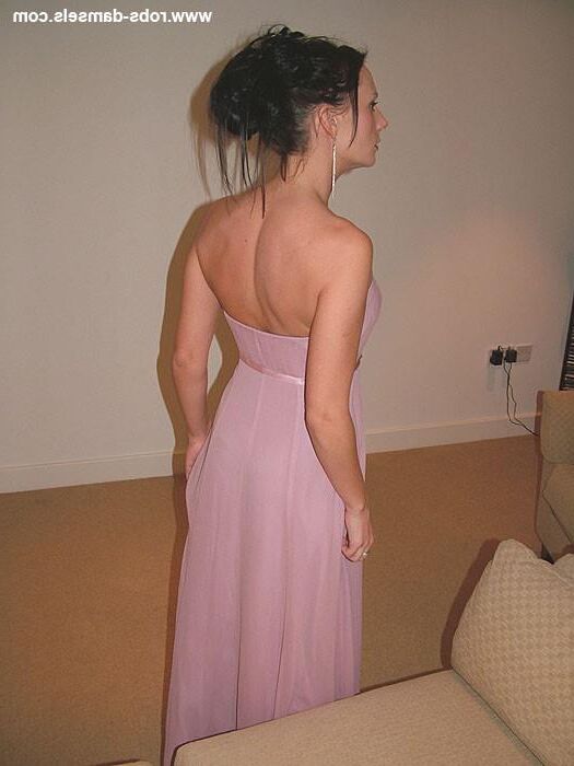 Casey Bound in Dress