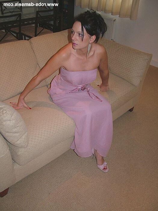 Casey Bound in Dress