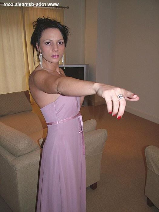 Casey Bound in Dress