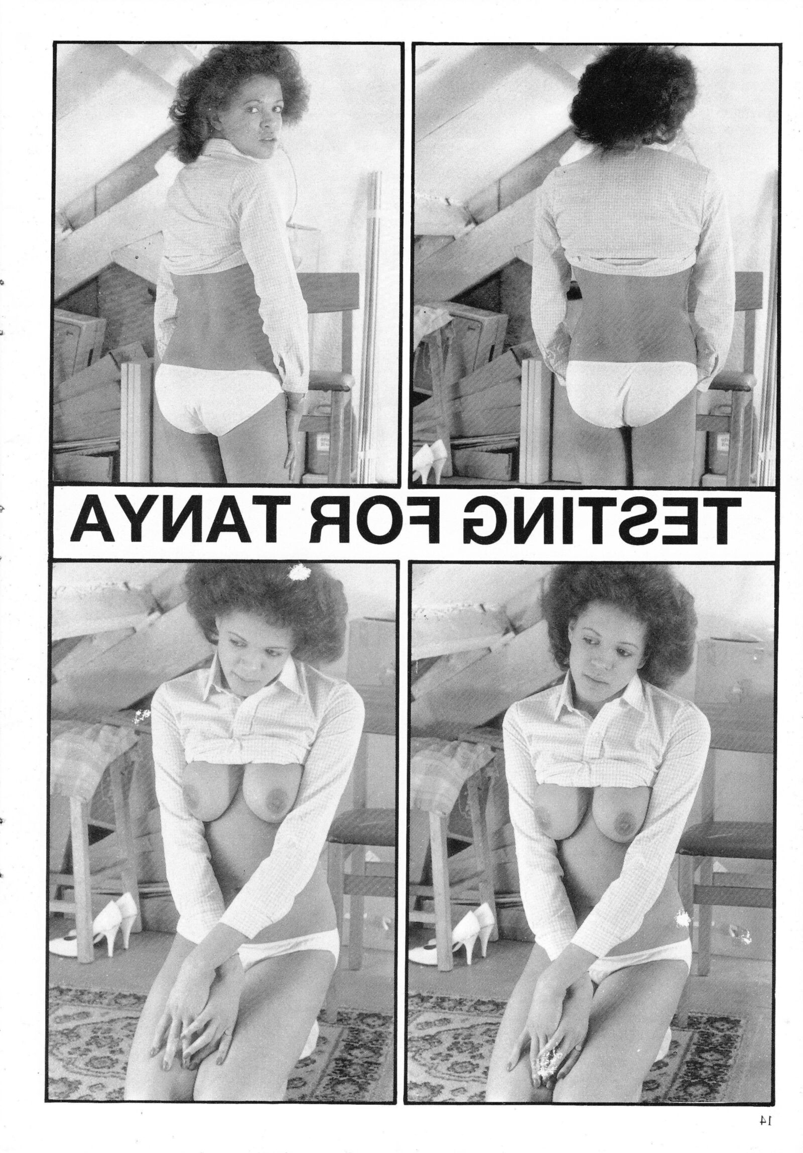 Retro Spanking Blushes issue complete
