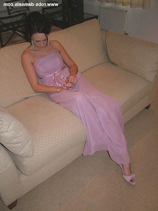 Casey Bound in Dress