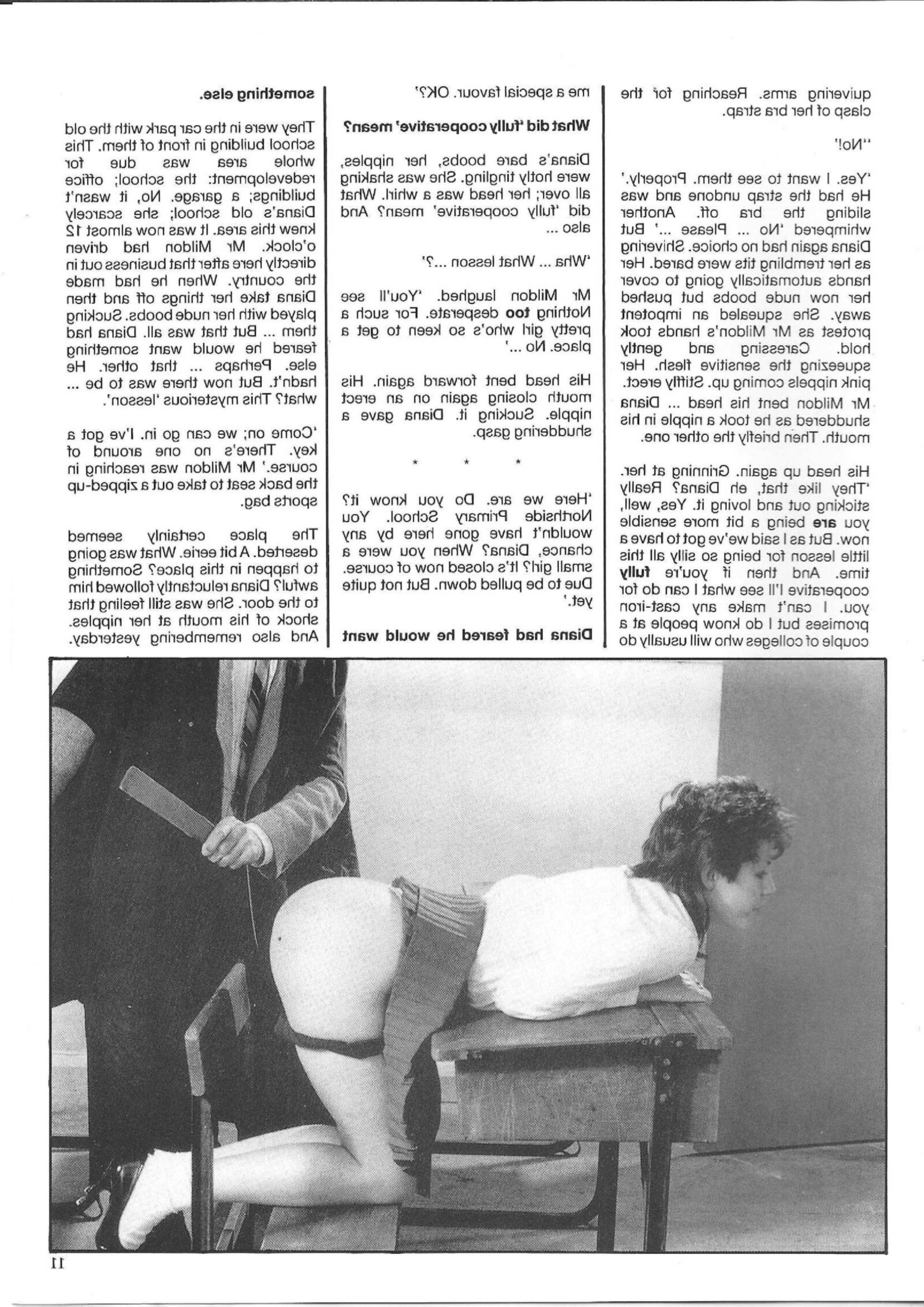 Retro Spanking Blushes issue complete
