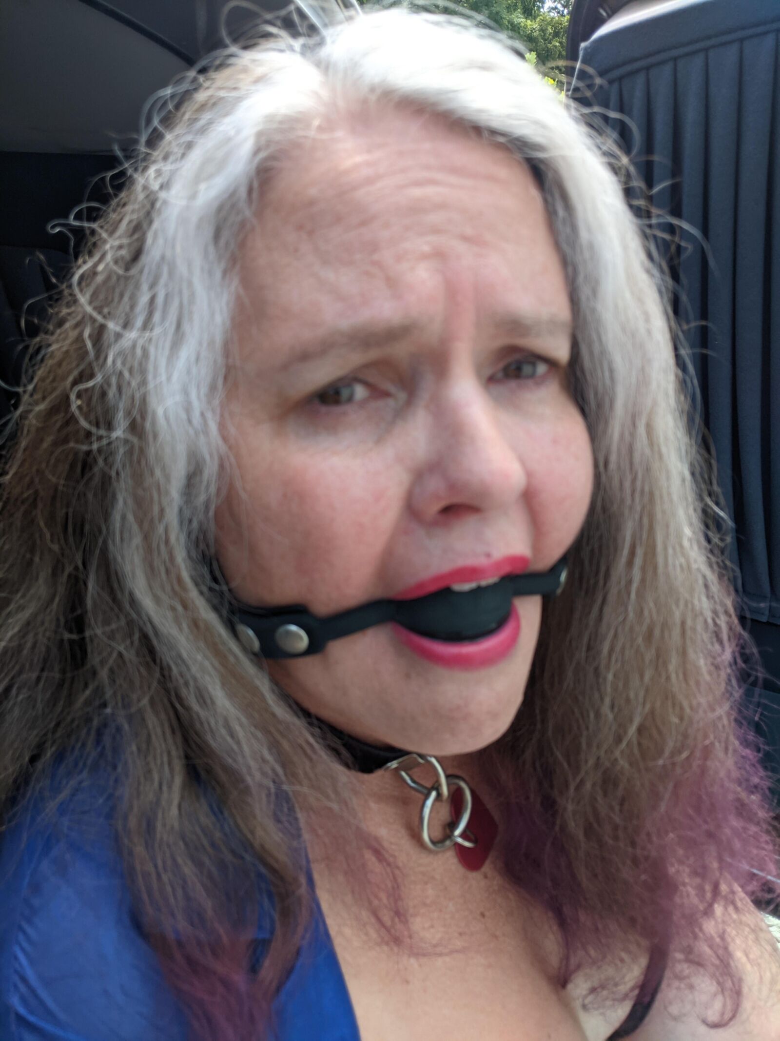 Slut Bound, Gagged, Caged, and Transported