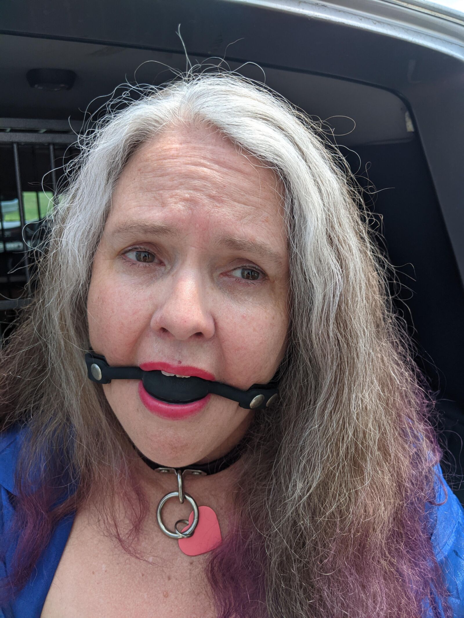 Slut Bound, Gagged, Caged, and Transported