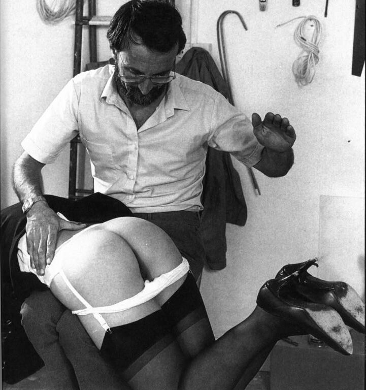 Retro Spanking Blushes picture set Sally Army